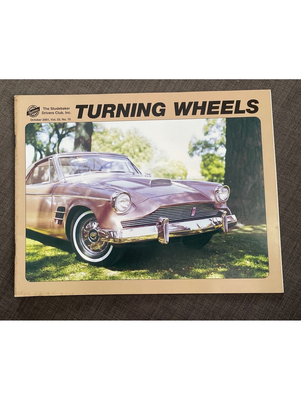 Turning Wheels Studebaker Drivers Club Oct 2001 Vol 33 No 10 1953 Commander Hawk